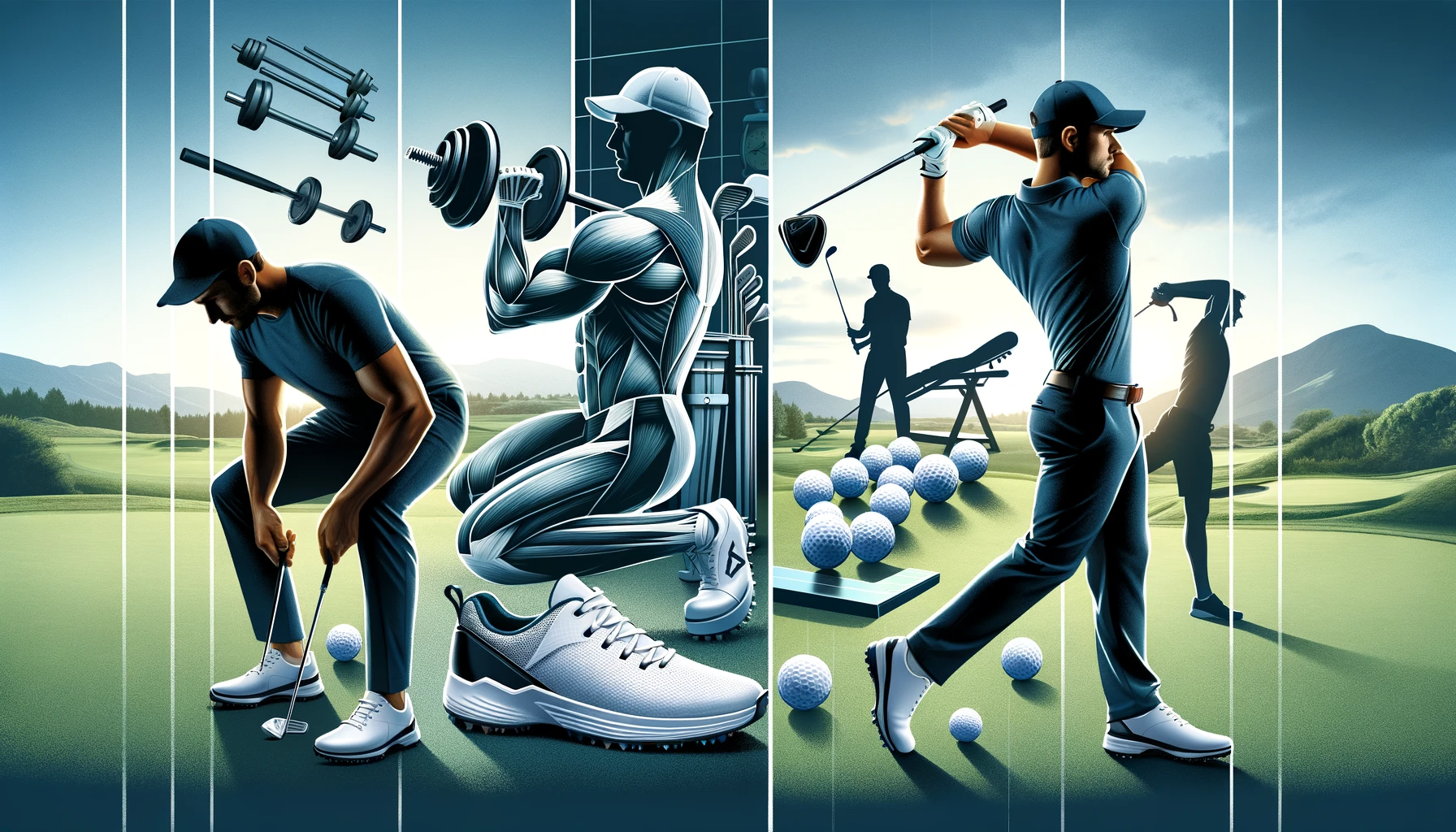 골프에서의 부상 예방과 관리: 스윙 기술&#44; 클럽 피팅&#44; 신체 체크포인트 - 신체의 상태 확인