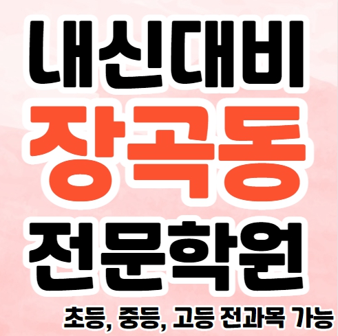  장곡동 중등 영수학원 시흥장곡 고등 수학학원 초등 국어 공부방 소그룹 내신대비