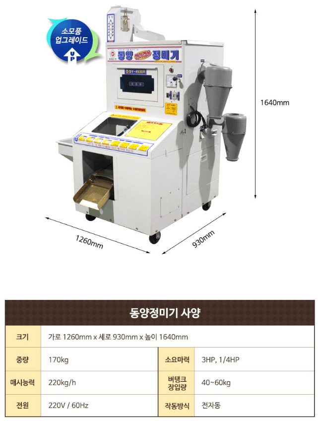 종합정미기 이미지
