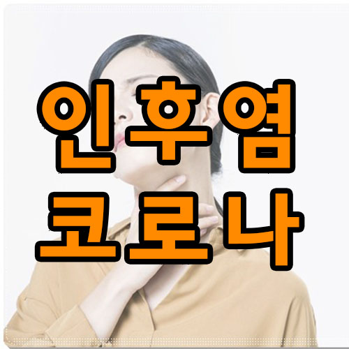  인후염 코로나 차이 증상 정확한 구별법