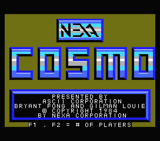  Captain Cosmo - MSX (재믹스) 게임 롬파일 다운로드
