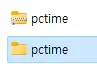 pctime-파일-압축-해제