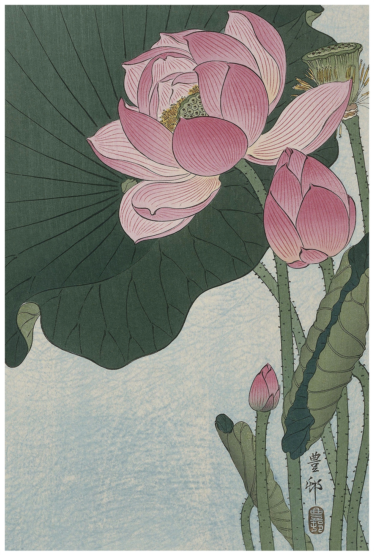 오하라 코손(Ohara Koson)&#44; 일본&#44; 화가&#44; 1877-1945