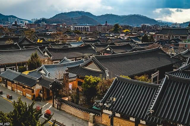 한국의 전통 마을에서 즐기는 느린 여행