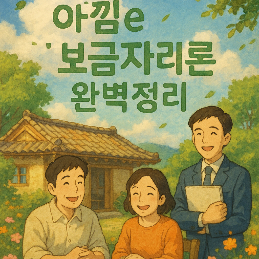 아낌e 보금자리론 금리, 신청방법, 우대조건 가이드