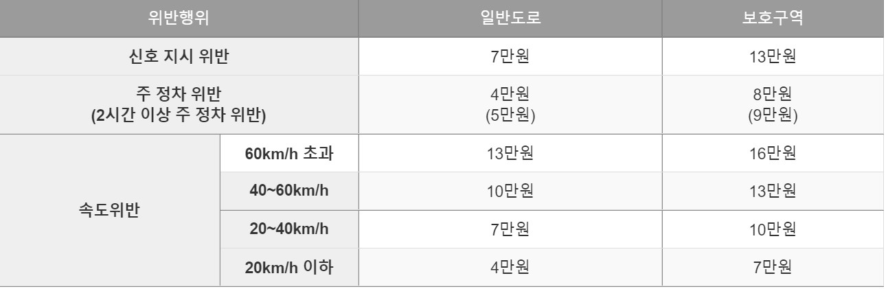 자동차과태료