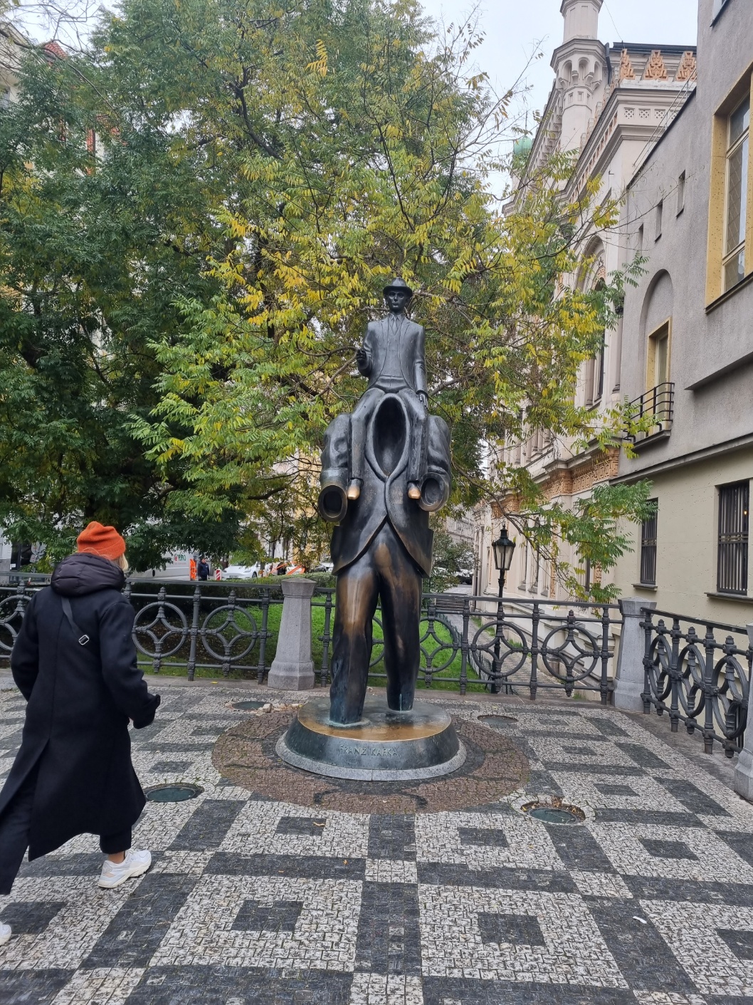 프란츠 카프카 동상