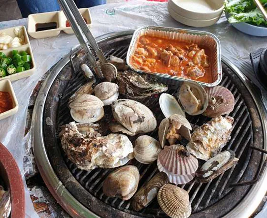 청해조개구이.영미네맛집