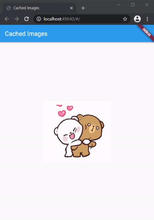  [Flutter] cached_network_image