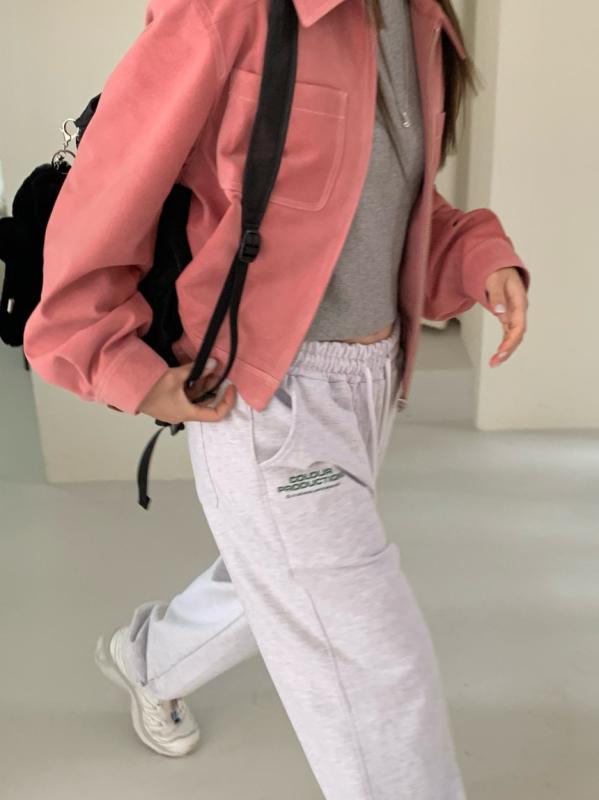 위아 위아 샌프란 스웨이드 블루종