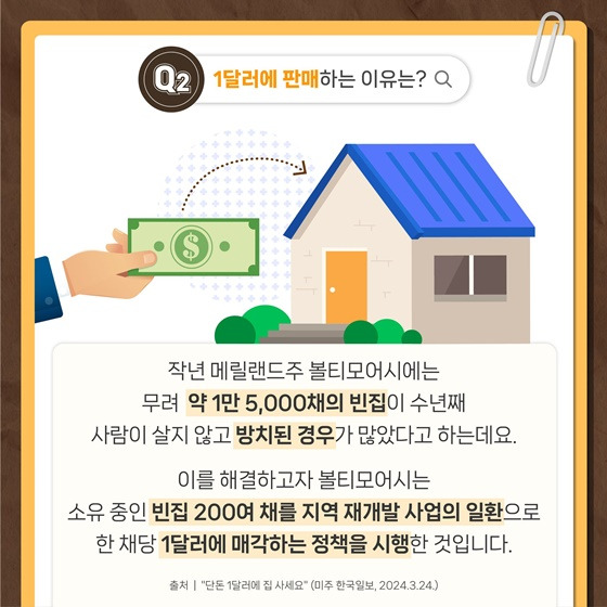 🏚 이 가격 실화? 단돈 1달러 주택의 진실!