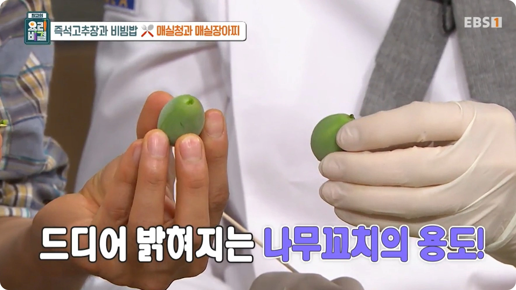 최고의 요리비결 유귀열 - 즉석고추장비빔밥 & 매실장아찌 레시피 (즉석고추장&#44;매실청)
