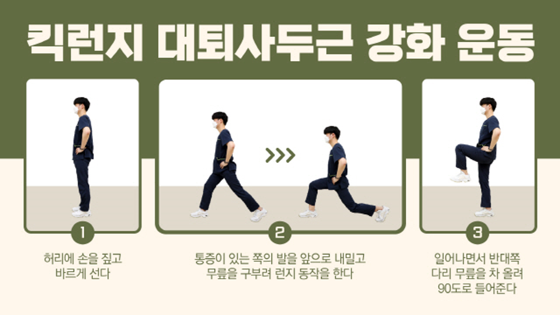  아픈 무릎에 좋은 운동 / 무릎 통증의 원인 / 운동 방법