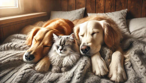고양이 강아지 합사