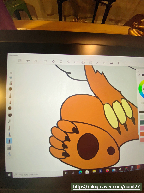 디지털 아트 그림 그리기 귀여운 게임 캐릭터 그리기 8