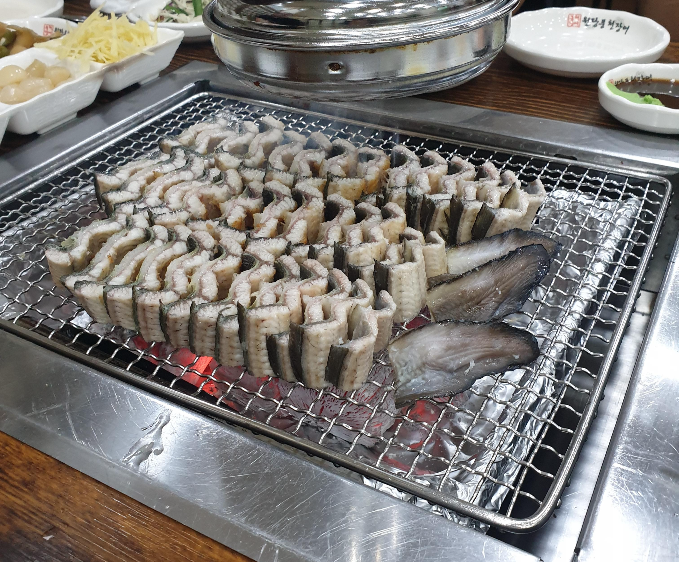 장어소금구이