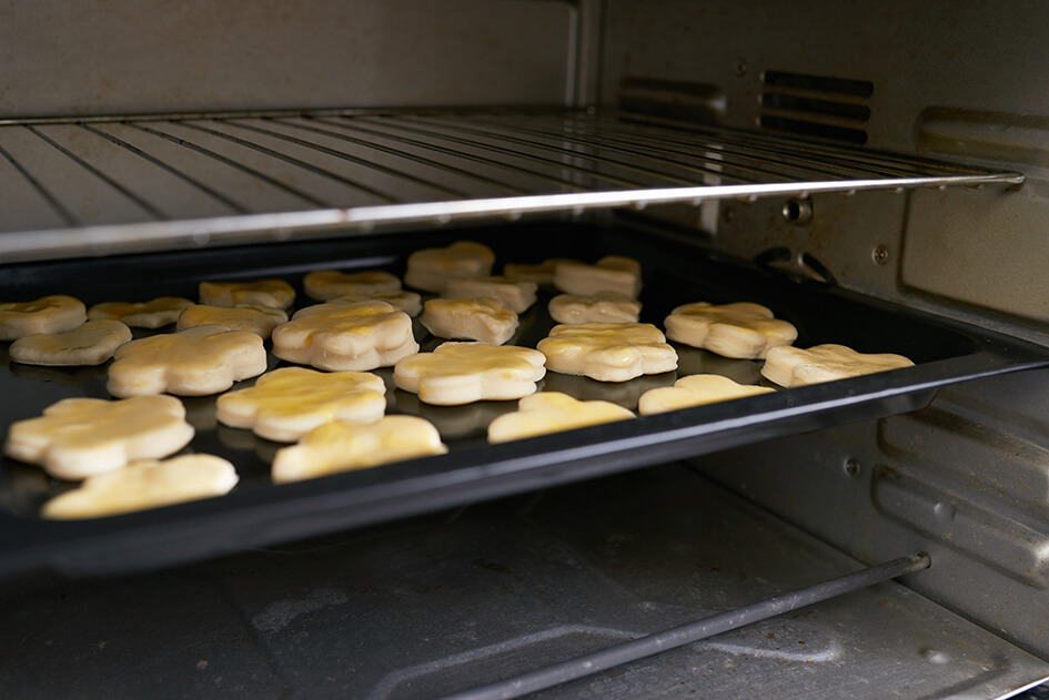 쿠키 만들기 오븐 위치 오븐의 중요성