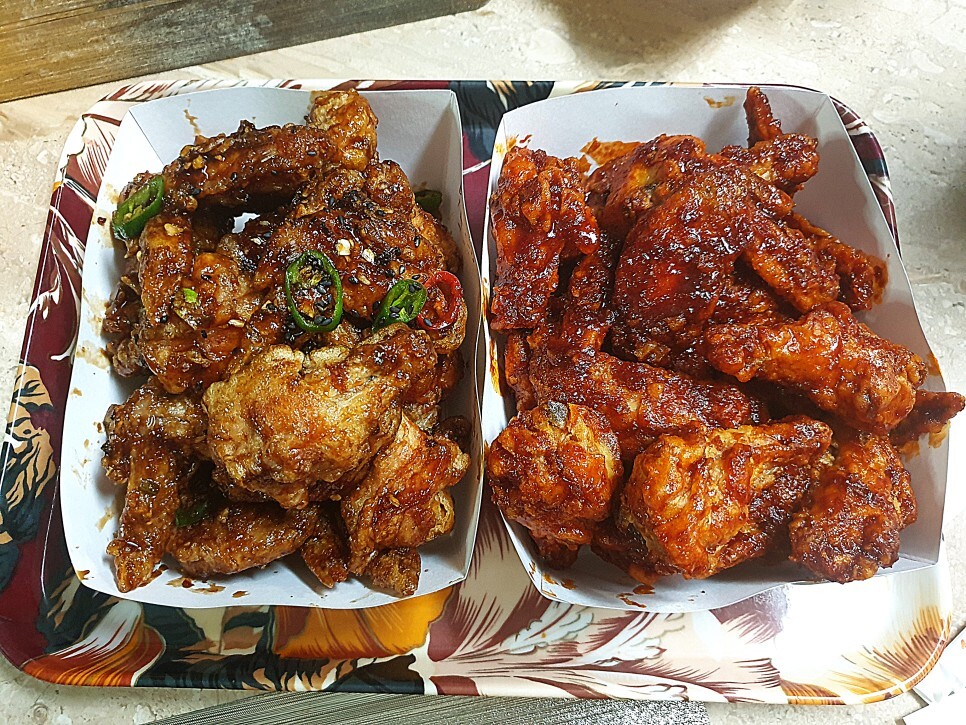  BHC 인기메뉴는 뭐지? 맛초킹, 양념맵소킹 후기