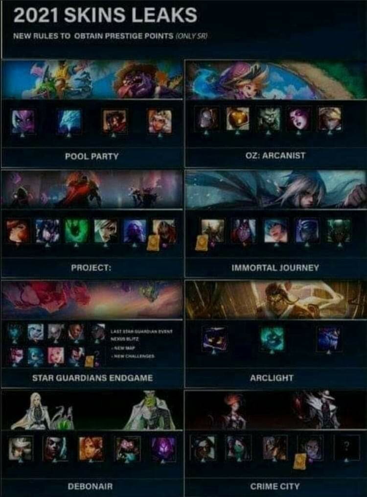  롤 2021 신스킨 유출