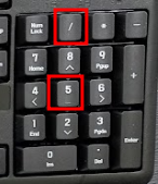 윈도우, 키보드 키패드로 마우스처럼 사용하기 (커서 이동, 마우스 오른쪽, 마우스 왼쪽 사용) 8 img