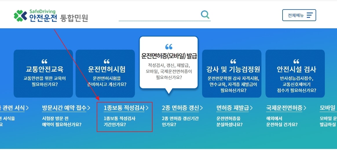 운전면허 적성검사