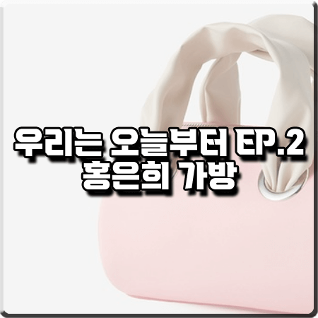  우리는 오늘부터 2회 홍은희 가방 :: 코이무이 핑크 무무 미니백 : 오은란 가방