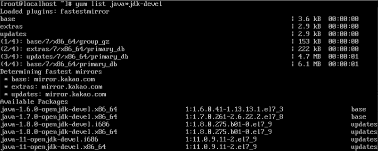  CentOS 7에 Tomcat 9 설치