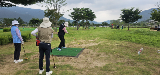 경상남도 양산시 황산파크골프장 소개