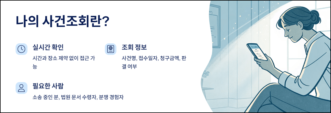 대법원 나의 사건조회