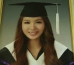홍진영 대학교 졸업사진