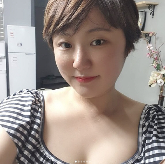  '싱글맘' 김현숙, 11kg 감량하더니 과감한 수영복 인증샷 "아들과 즐거운 여행"
