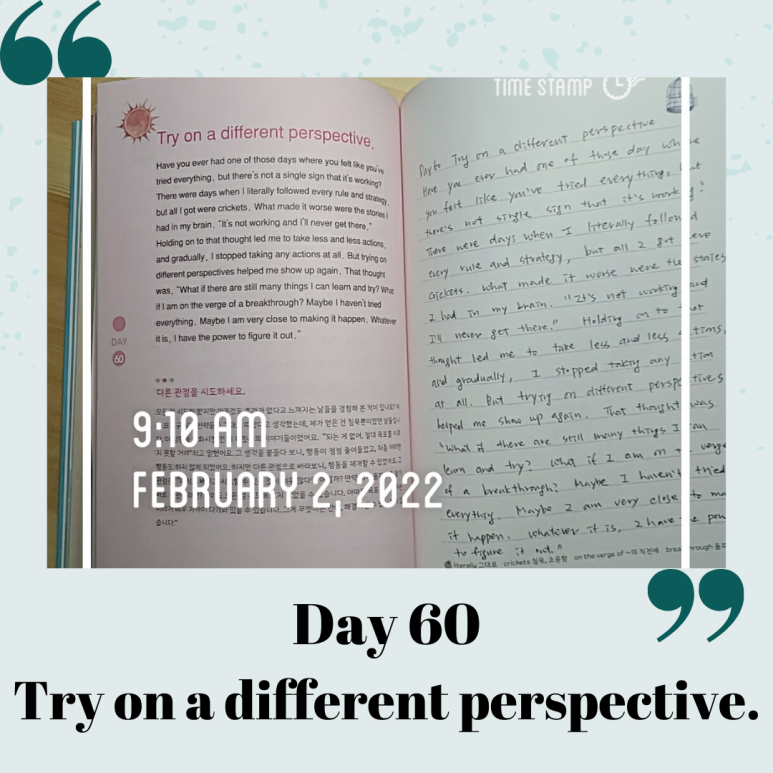 a different perspective Try on 1