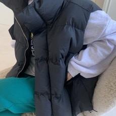  센스있는 여성패딩조끼 와이프가 인정하네요