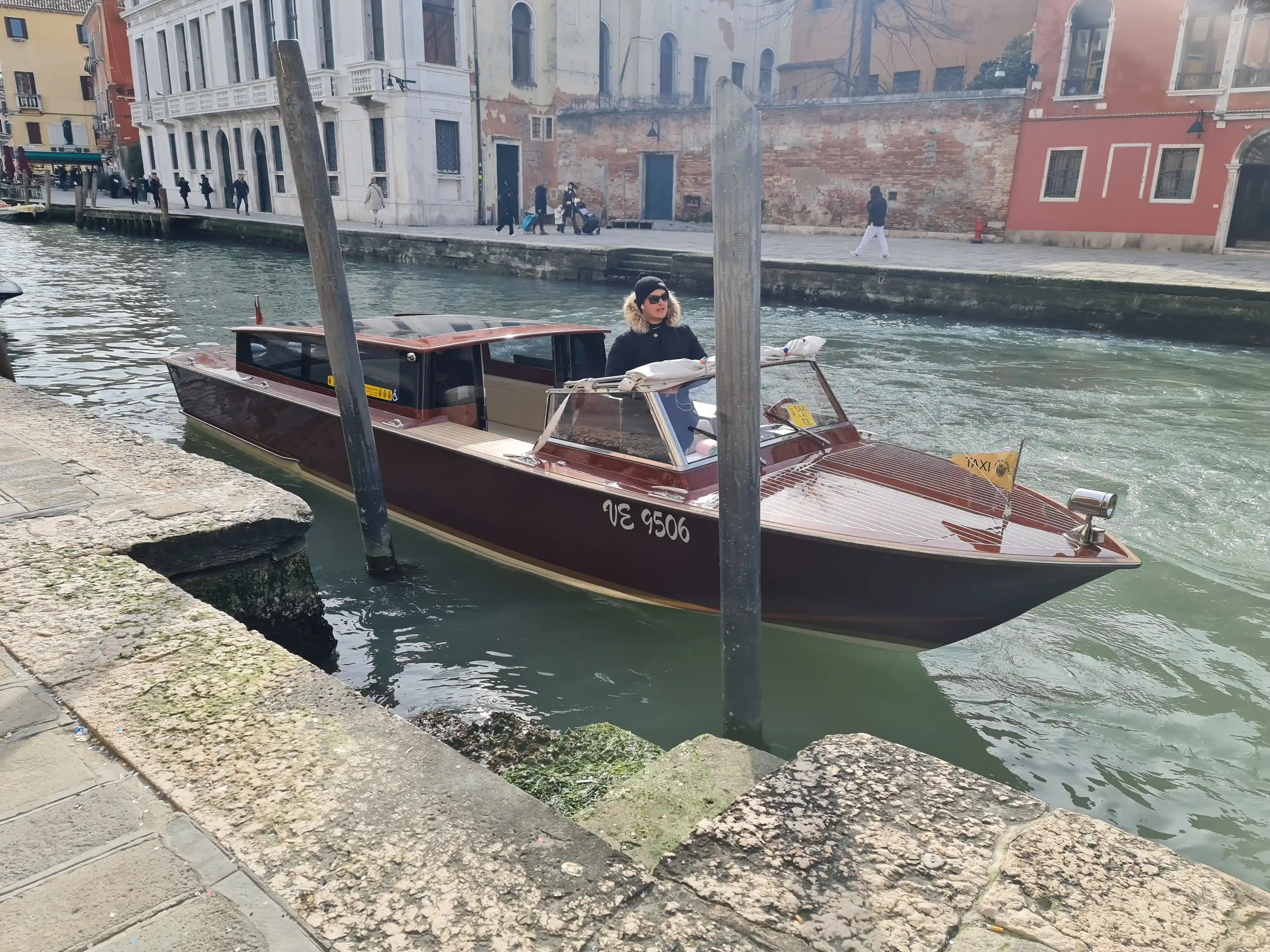 베네치아 택시사진