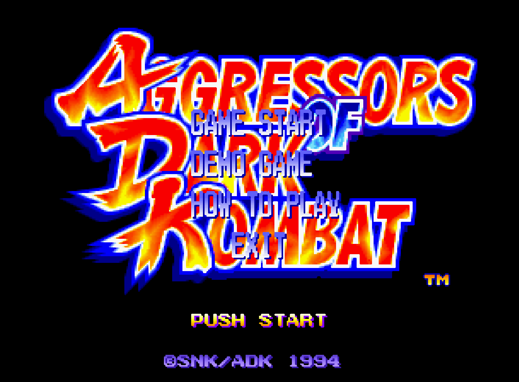  ADK - 어그레서즈 오브 다크 컴뱃 세계판 Aggressors of Dark Kombat World (네오지오 CD - NG-CD - iso 다운로드)