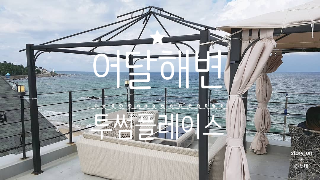  강원도 동해!바다뷰가 너무 멋진 곳,전망 좋은 카페 어달해변 투썸플레이스