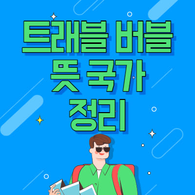  트래블 버블 뜻 국가 정리