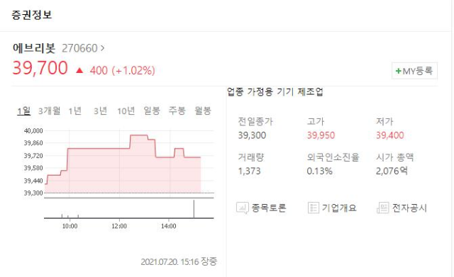 NH투자증권 나무 에브리봇 공모주 청약방법