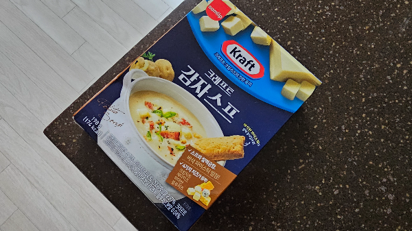 삼립 크래프트 감자스프와 파이스틱