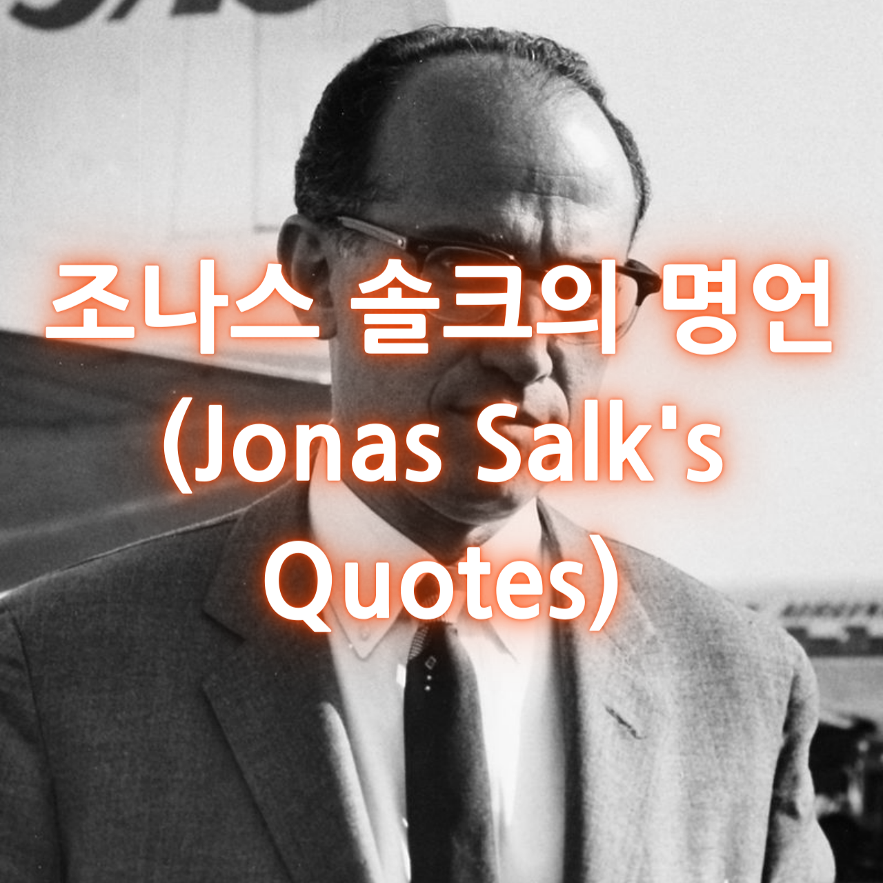 조나스 솔크의 명언 (Jonas Salk&#39;s Quotes)