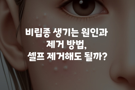 비립종 제거