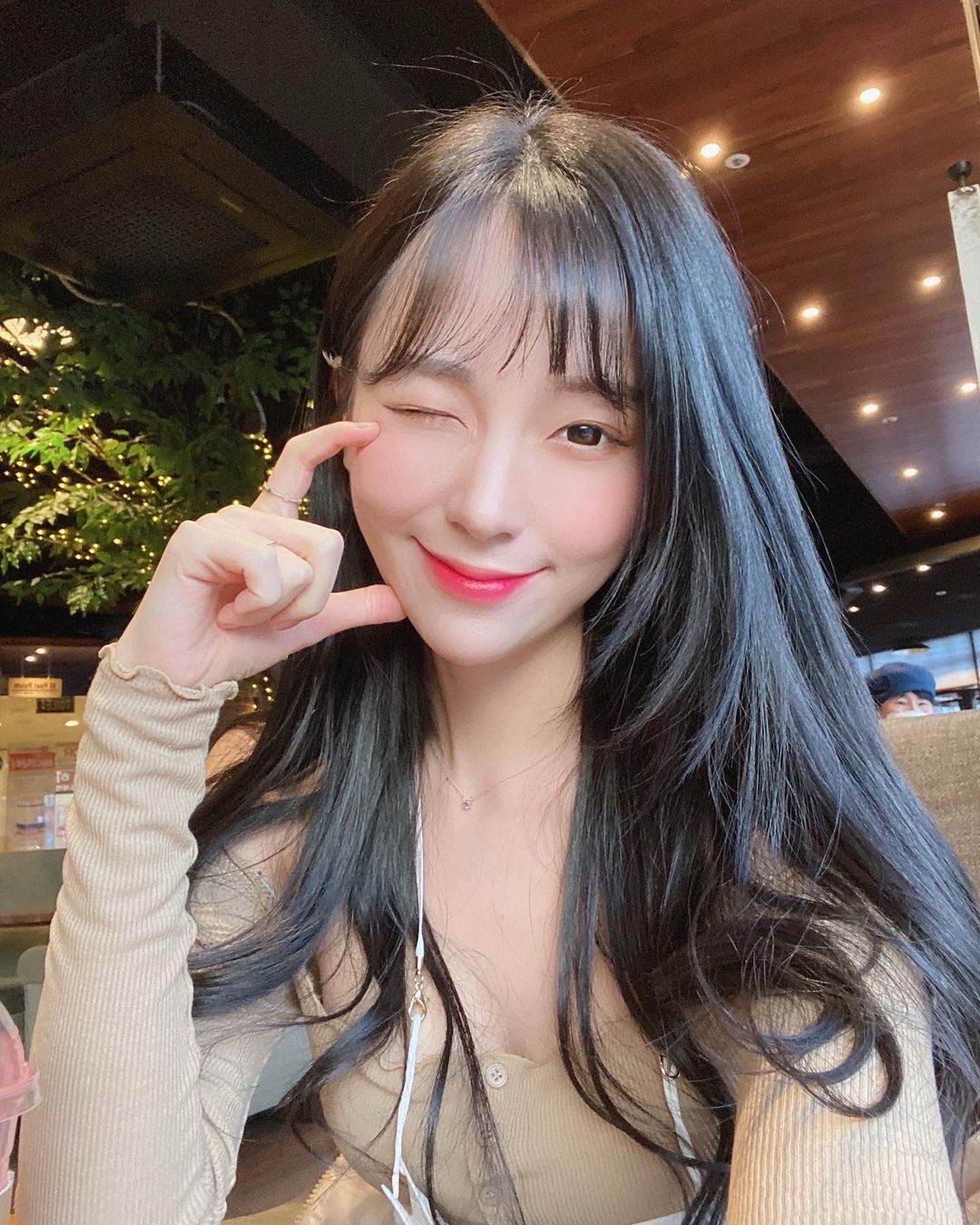  모델 쏘블리 여친컨셉 인스타그램 셀카 사진