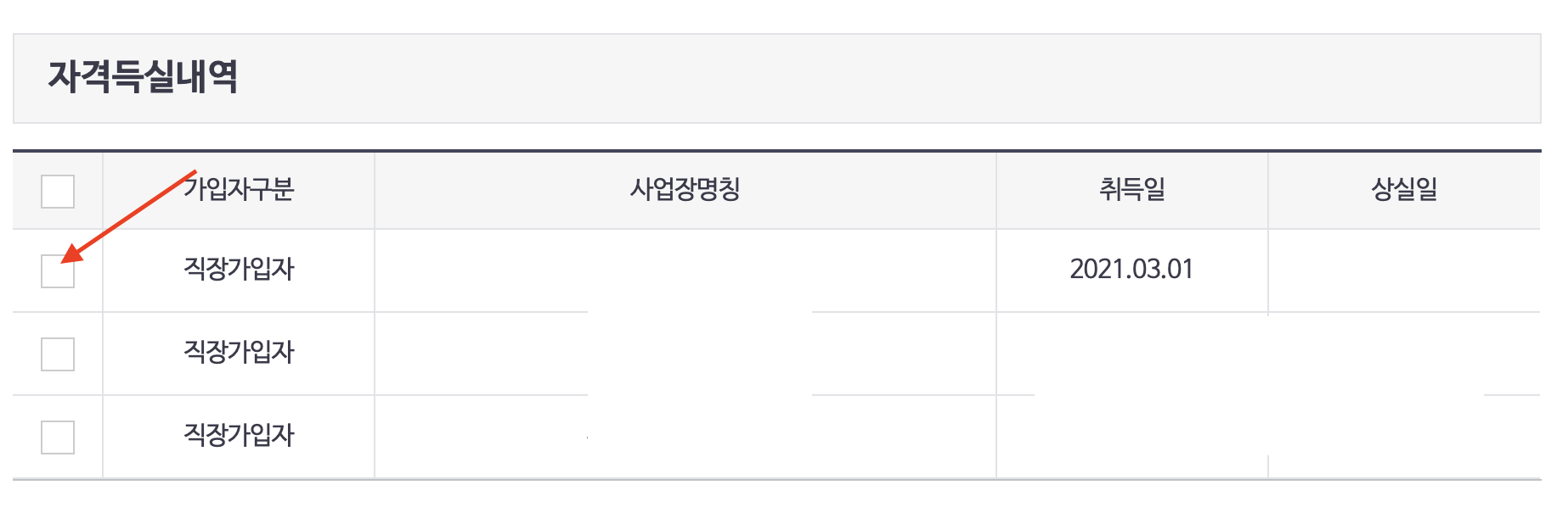 자격득실내역