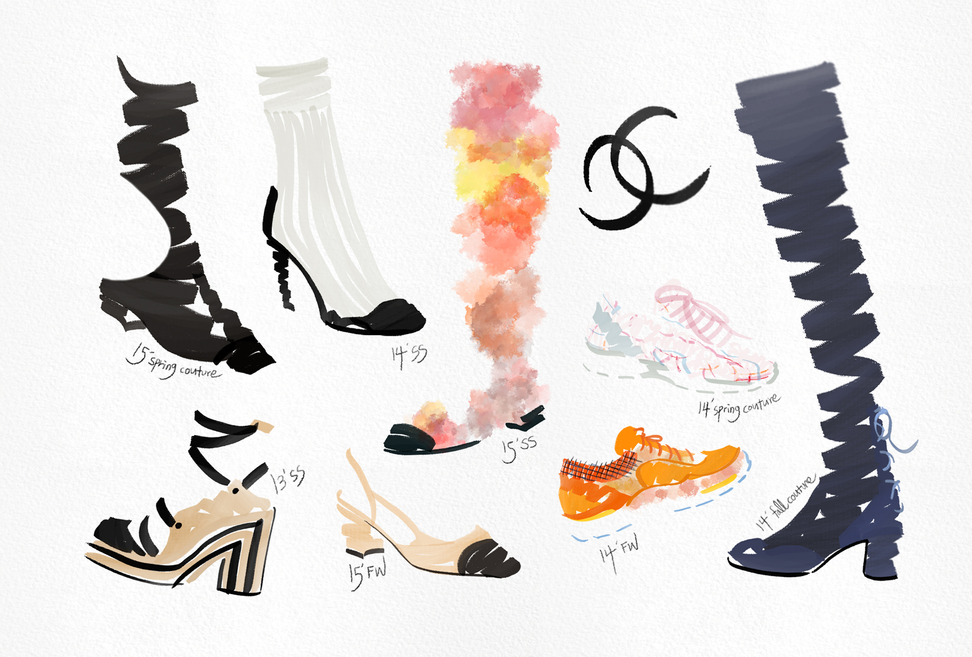  CHANEL SHOES 샤넬 슈즈들