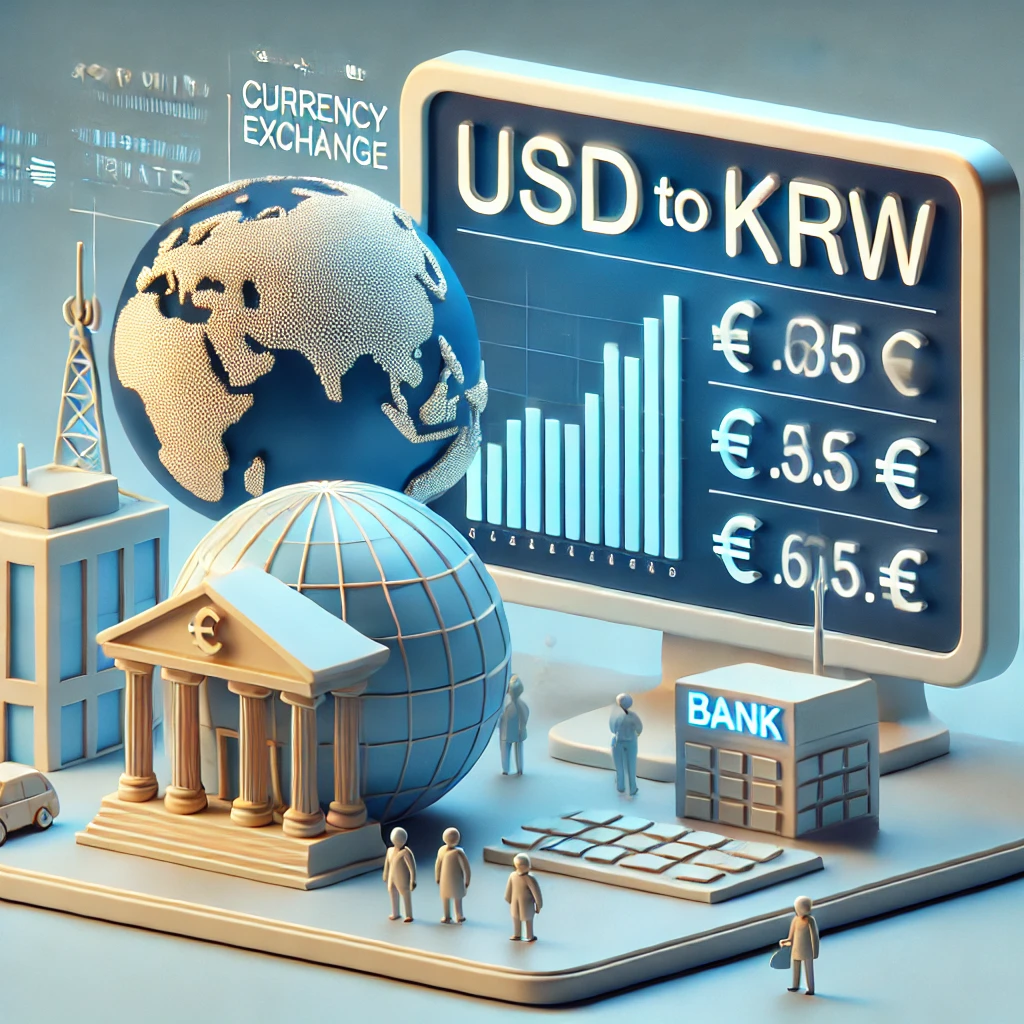 실시간 환율 시스템을 표현