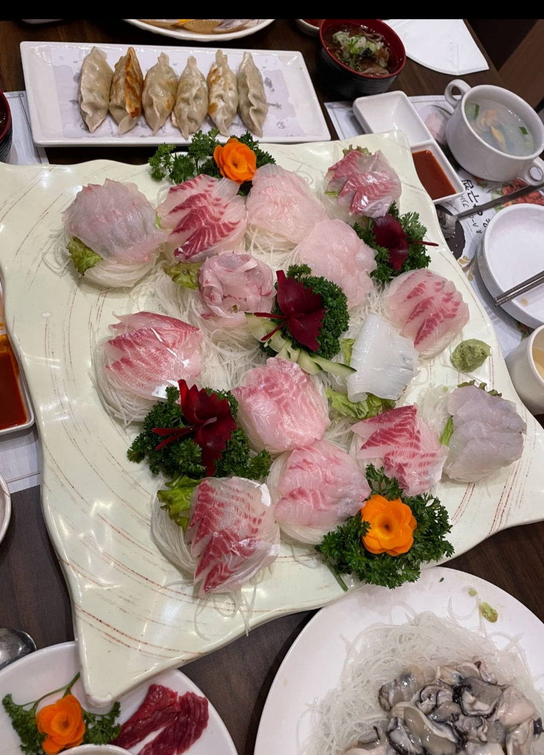 자카르타 한식당 청해수산 회