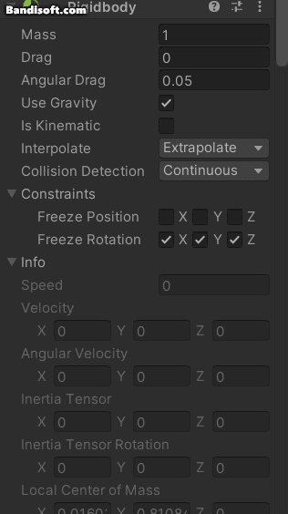 [Unity 3D] 유니티 3D : 오브젝트 속도 확인하는법