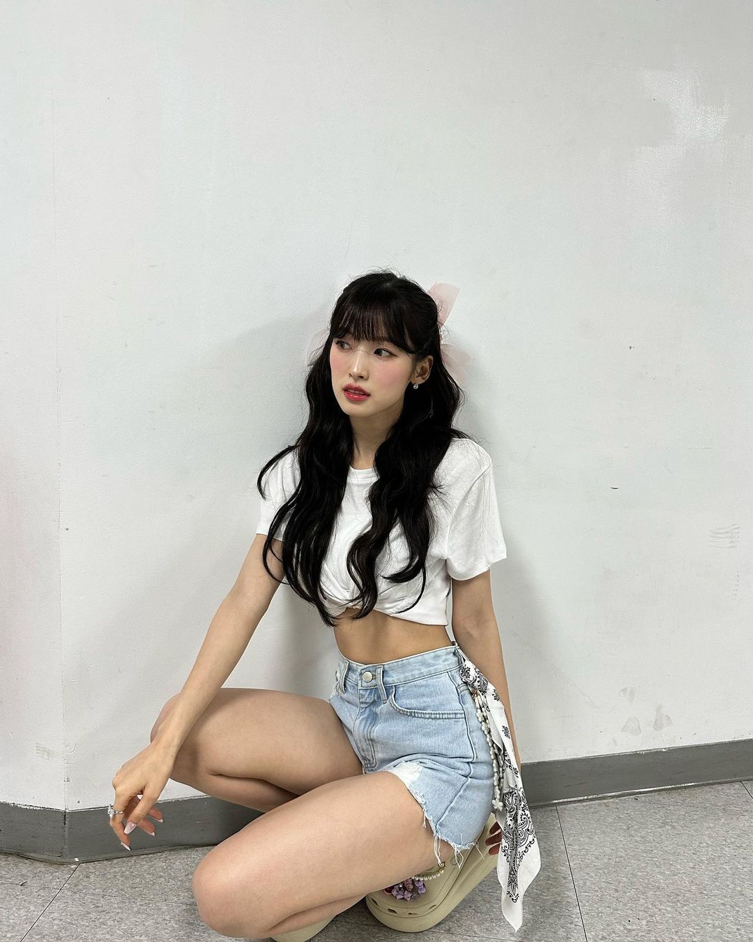 오마이걸 아린 다리