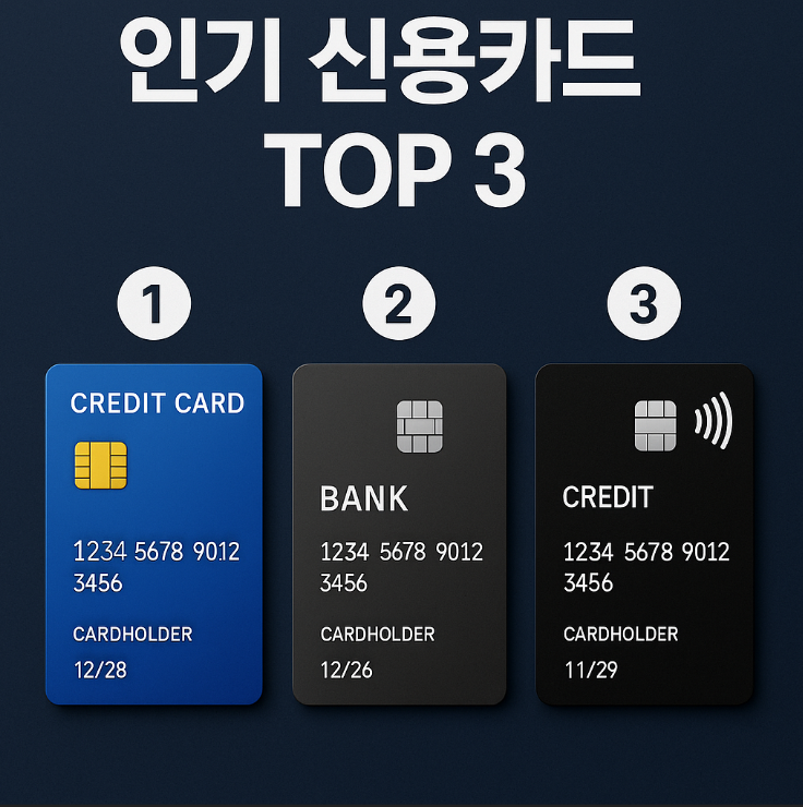 인기 신용카드