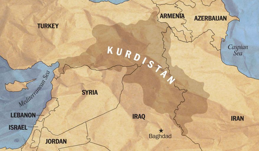 쿠르디스탄 영토